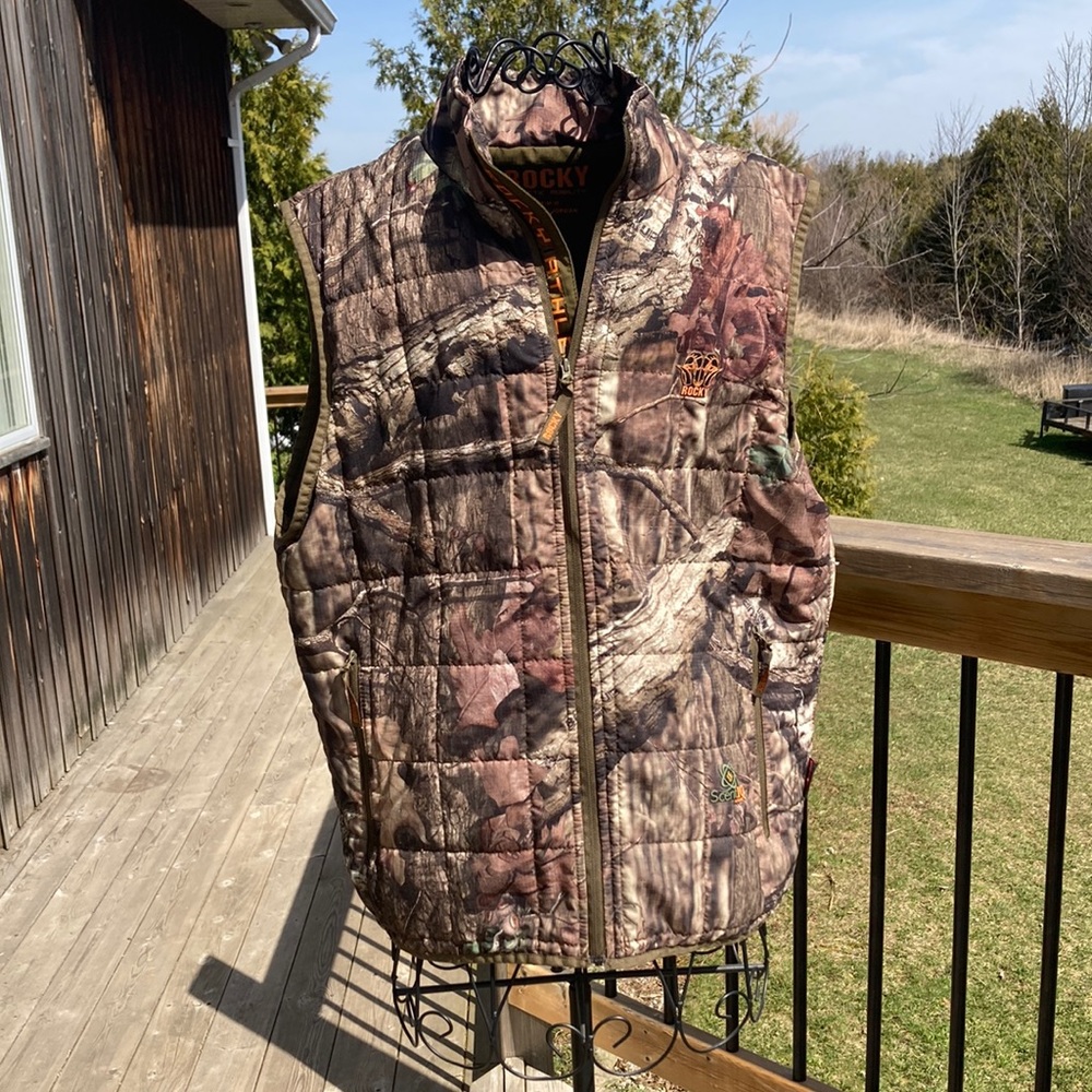Mens Camo Vest